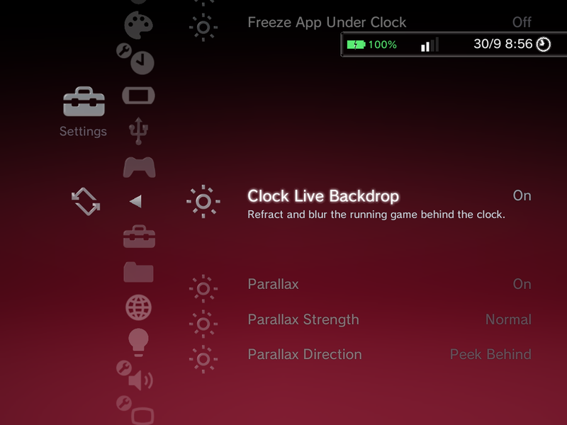 Slide clock rows