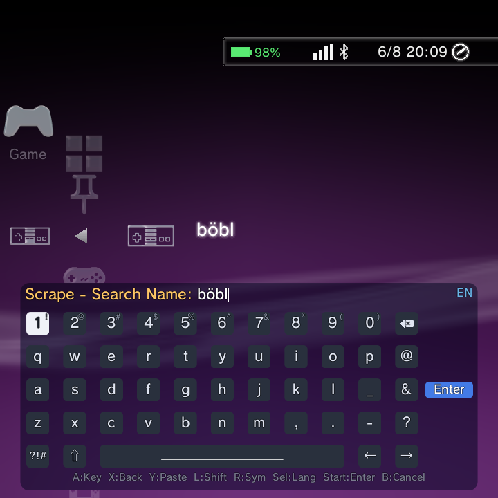 Scrape with custom name