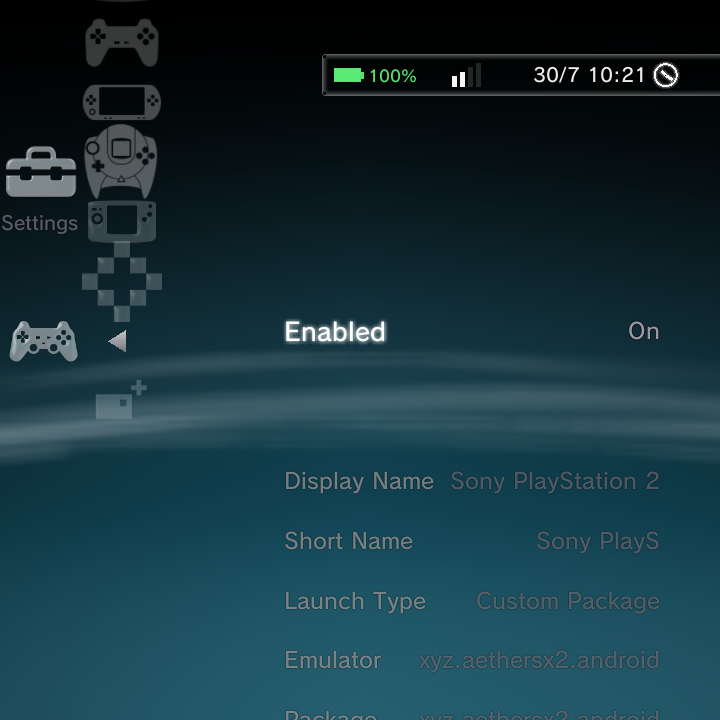 The new-system editor, auto-filled